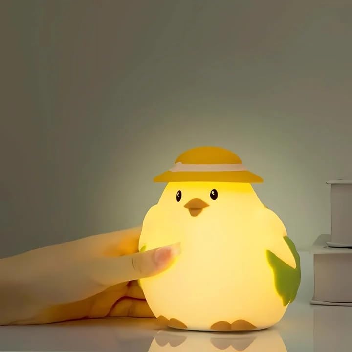 Chicken Rechargeable Silicone Night Lamp
