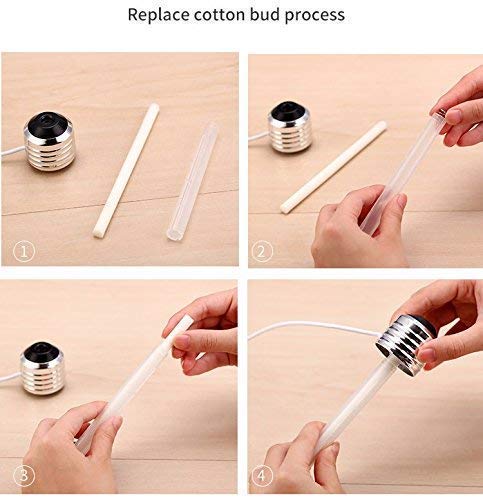 Bulb-Shaped Humidifier with LED Light