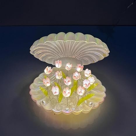 Shell Tulip Lamp