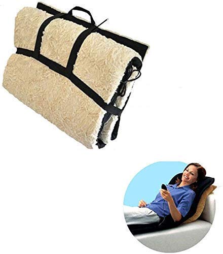 Massage Bed Mattress Body Head, Neck, leg Massager with 9 Motor Vibrator & 9 Soothing Heat