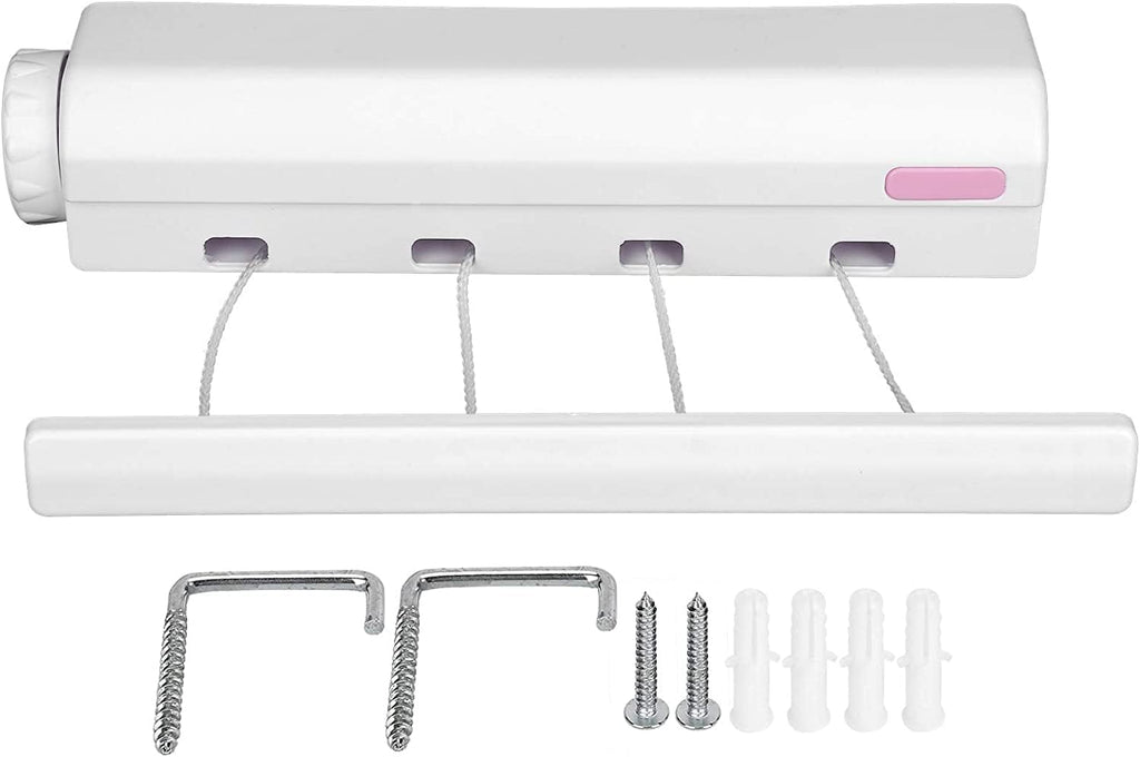 Drying Wet Dry Clothes Rope Retractable Hanging