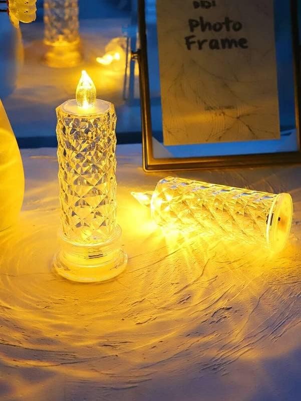 Crystal LED Candle Lamp