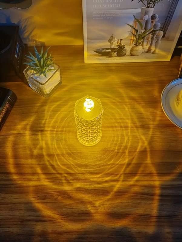 Crystal LED Candle Lamp