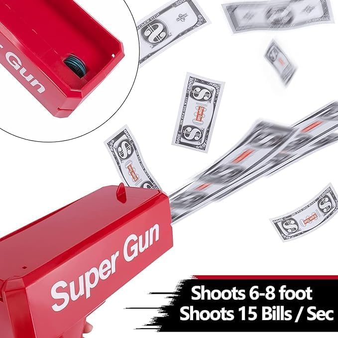 Super Money Gun – Make it Rain in Style