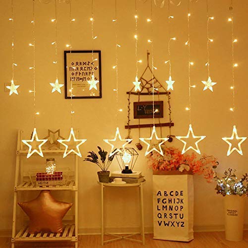 5+5 Star LED String Lights
