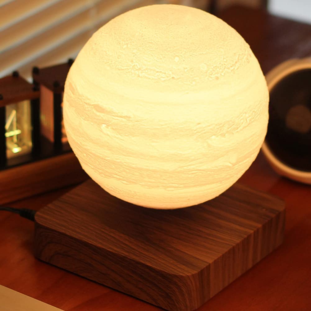 Floating Moon Lamp Magnetic Levitating Lamp 360 Degree Automatic Rotating