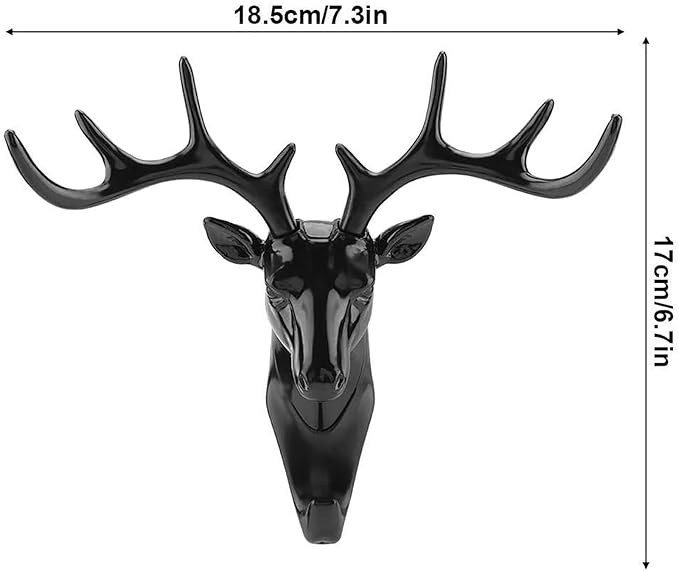 Deer Head Wall Key Holder