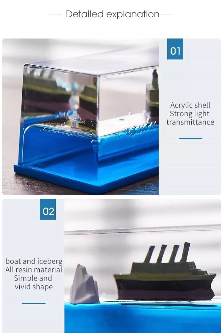 Titanic Wave Showpiece – A Scene Frozen in Time