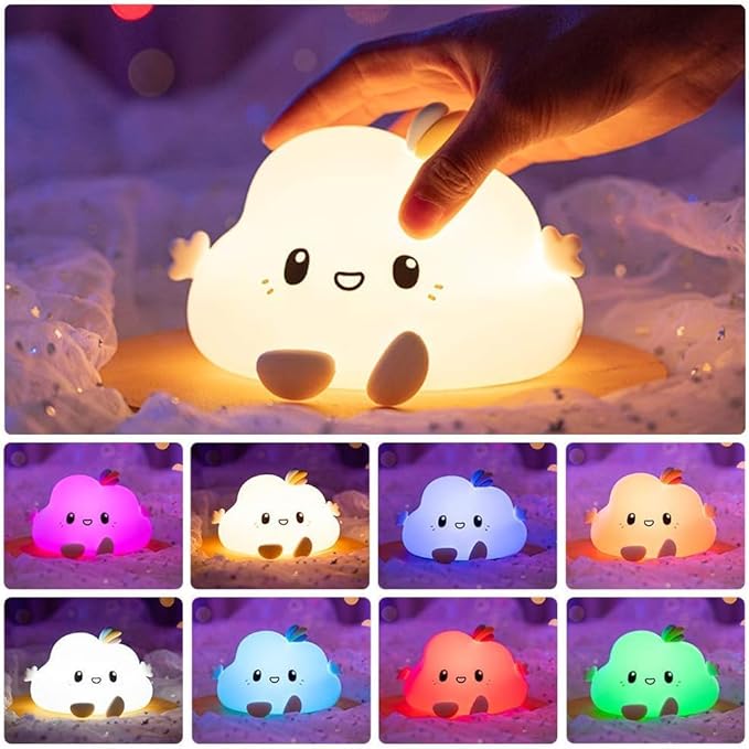 Cloud Rechargeable Silicone Night Lamp