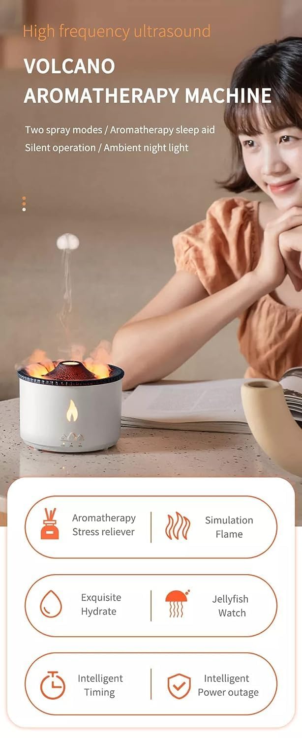 Flame Volcano Humidifier