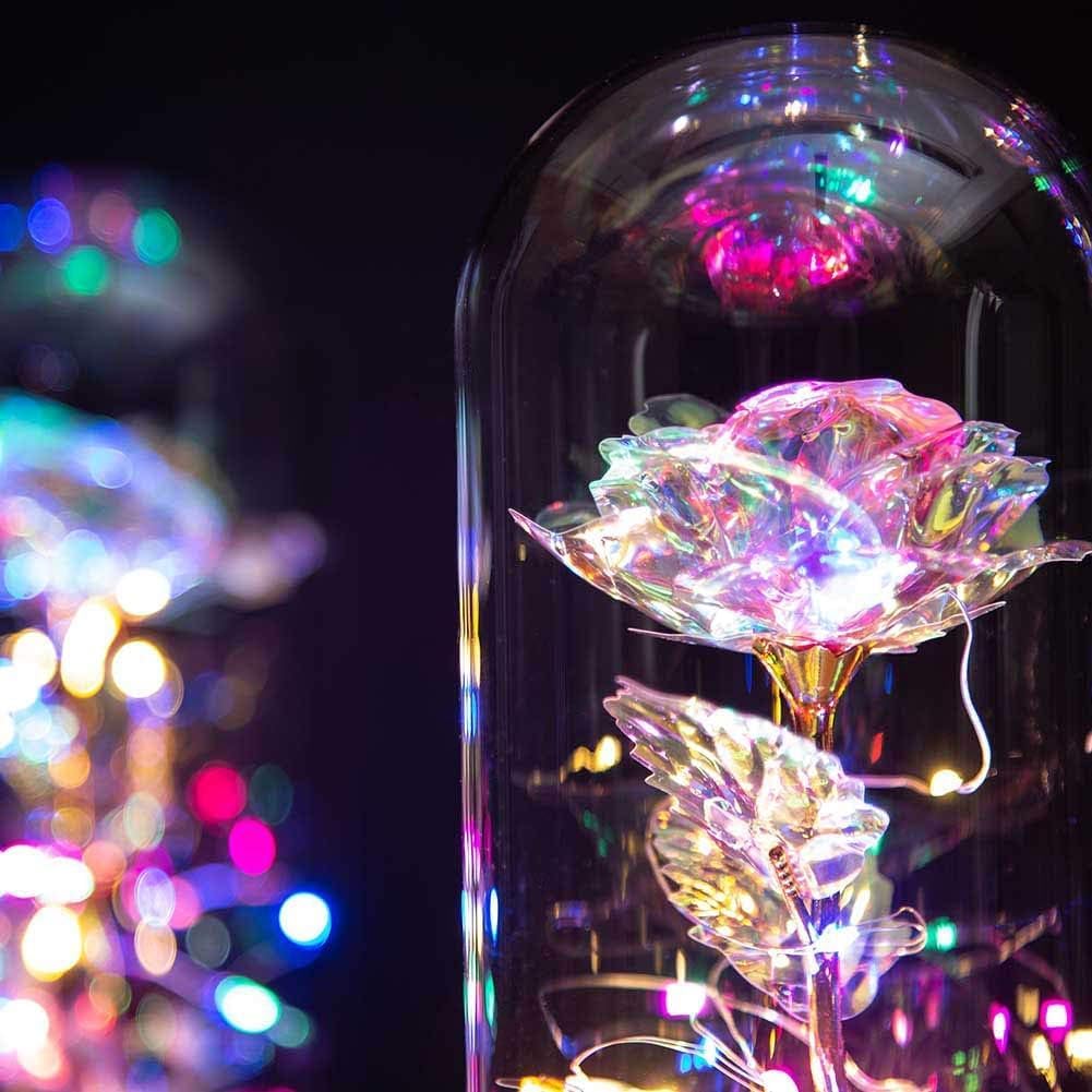 Artificial Flower & Lamp; Butterfly Decor
