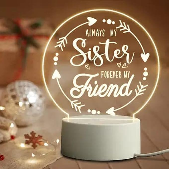 Circle Acrylic LED Lamp – Simple. Elegant. Glowing.