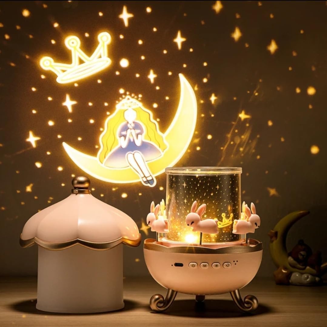 Rabbit Projector Lamp – Dreamy Nights