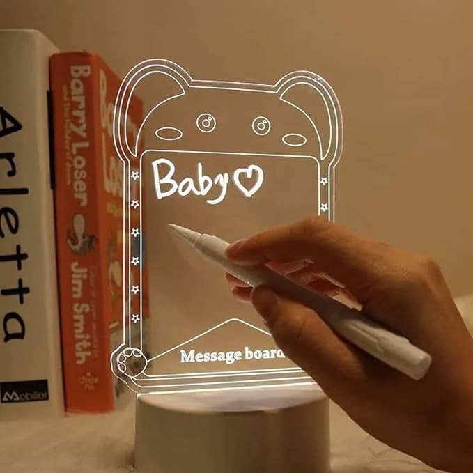 Rectangle Acrylic LED Lamp – Sleek, Modern &amp; Personalized