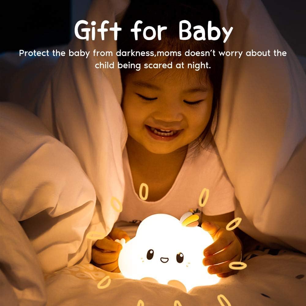 Cloud Rechargeable Silicone Night Lamp