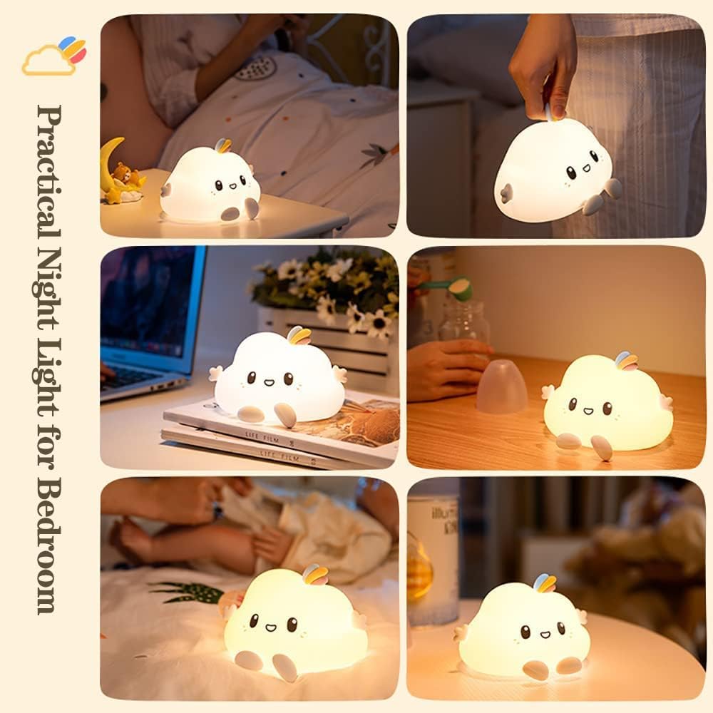 Cloud Rechargeable Silicone Night Lamp