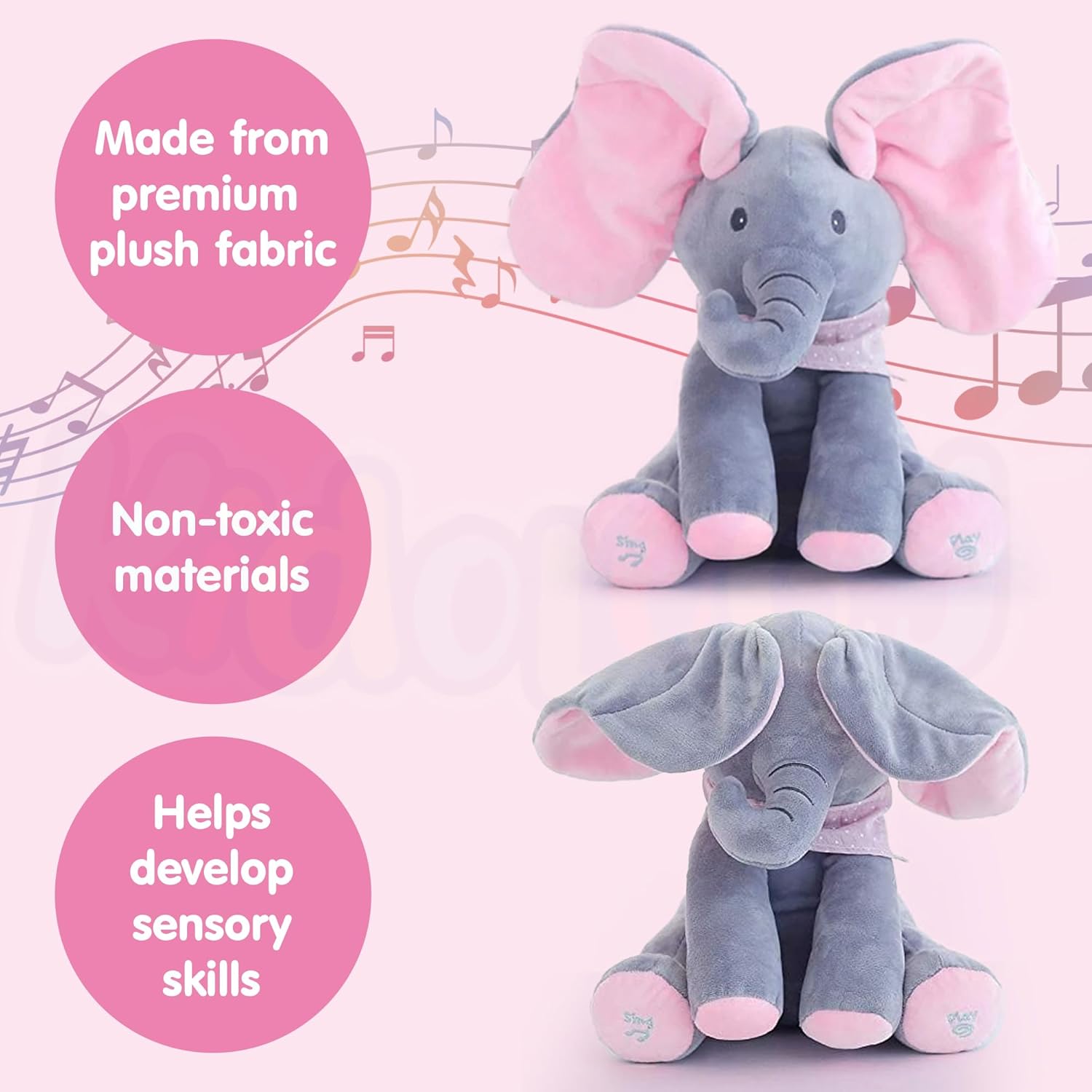 A Peek-a-Boo Elephant – Play, Laugh