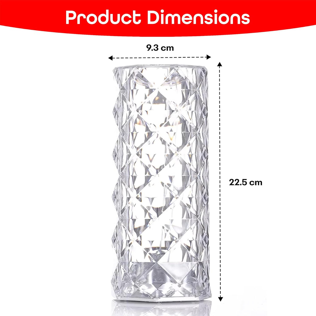 Crystal Table Lamp – Elegant Glow for Every Room
