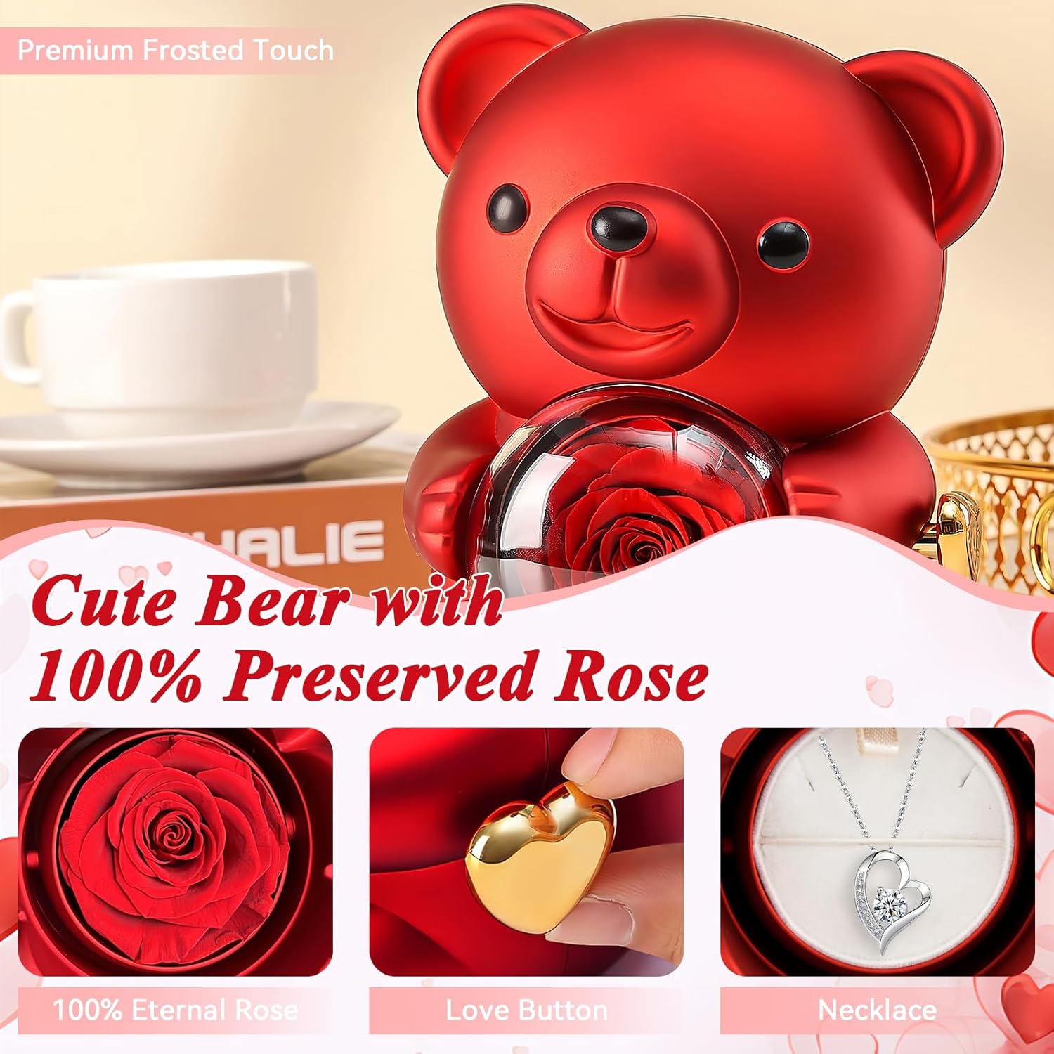 Red Teddy Gift Box