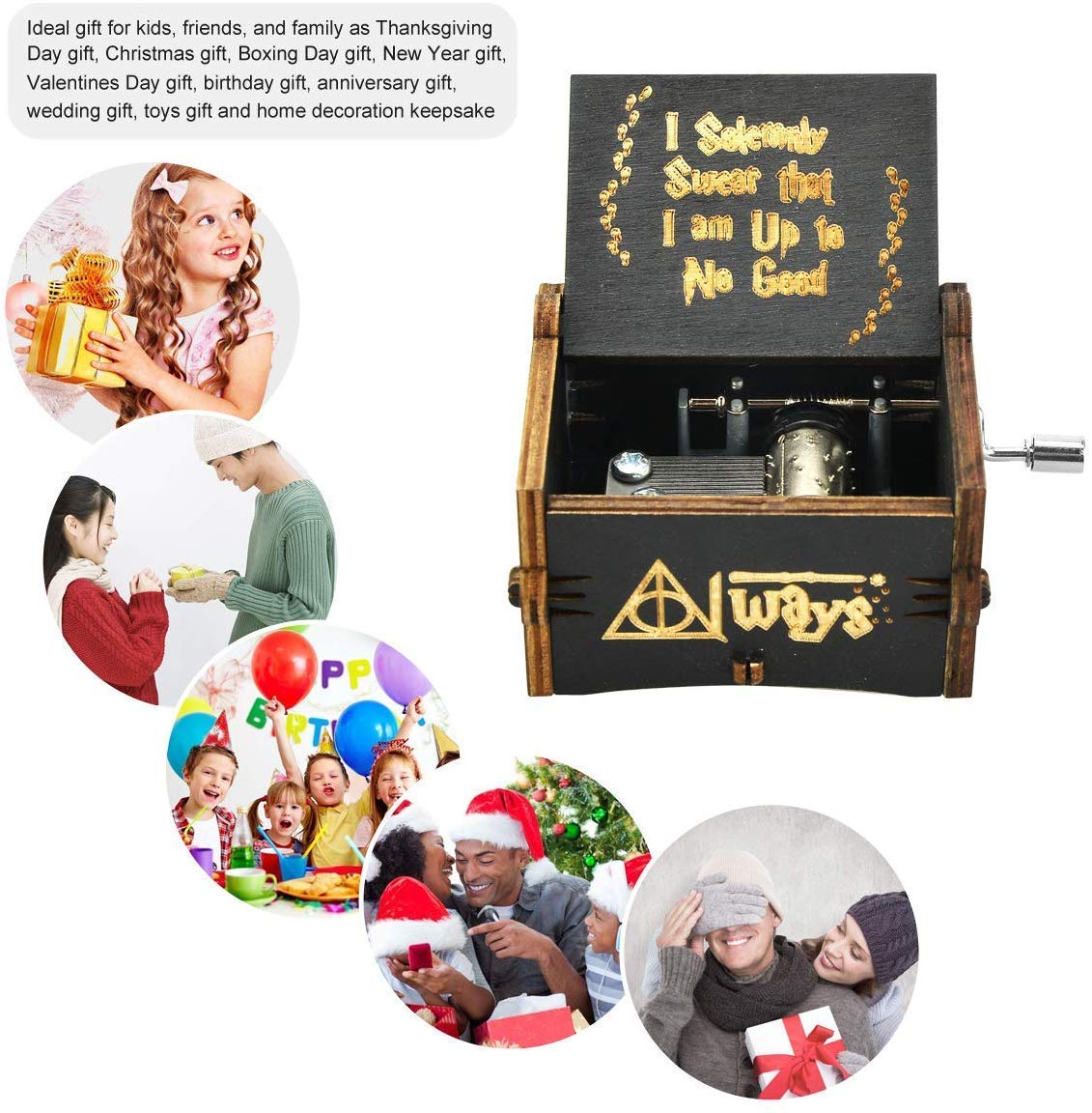 H@rry Potter Wooden Music Box