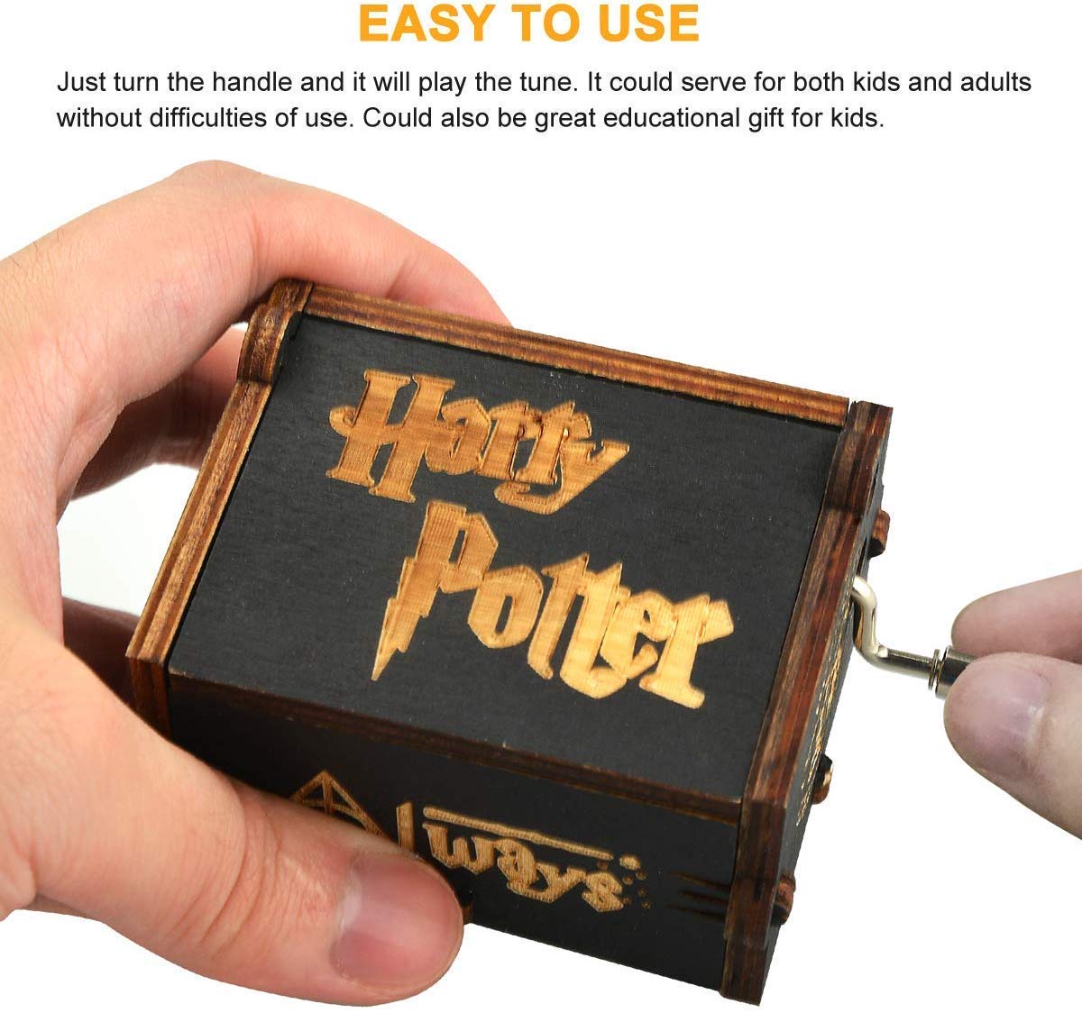 H@rry Potter Wooden Music Box