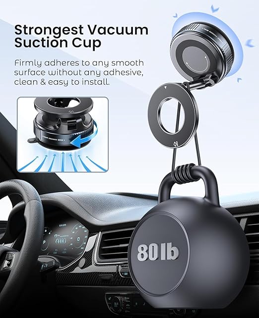 360° Magnetic Phones Holder, Magnetic Car Phone Mount