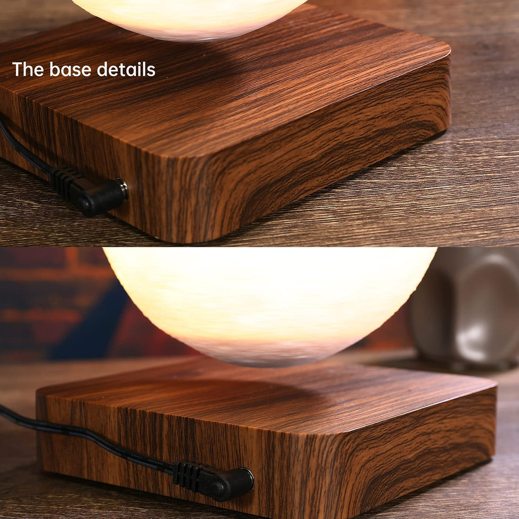 Floating Moon Lamp Magnetic Levitating Lamp 360 Degree Automatic Rotating