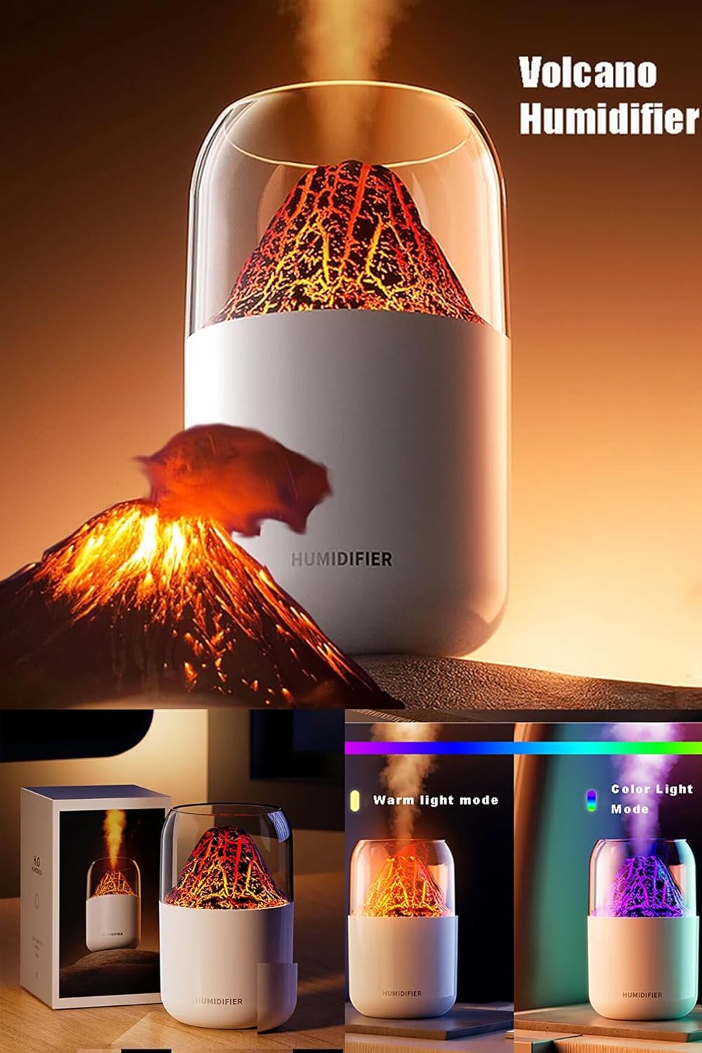 Flame Volcano Humidifier