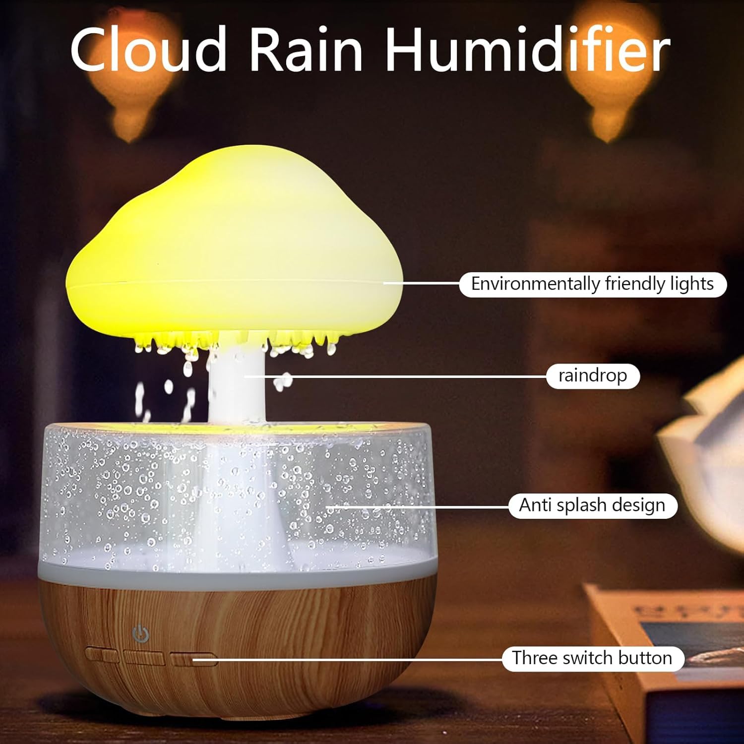 Cloud Rain Humidifier