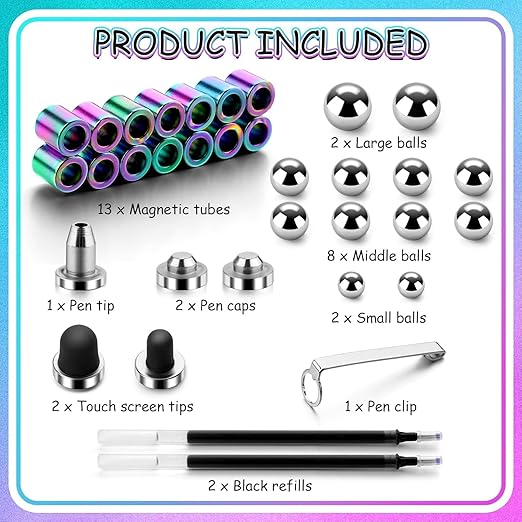 Magnetic Pen [ Rainbow colour ]