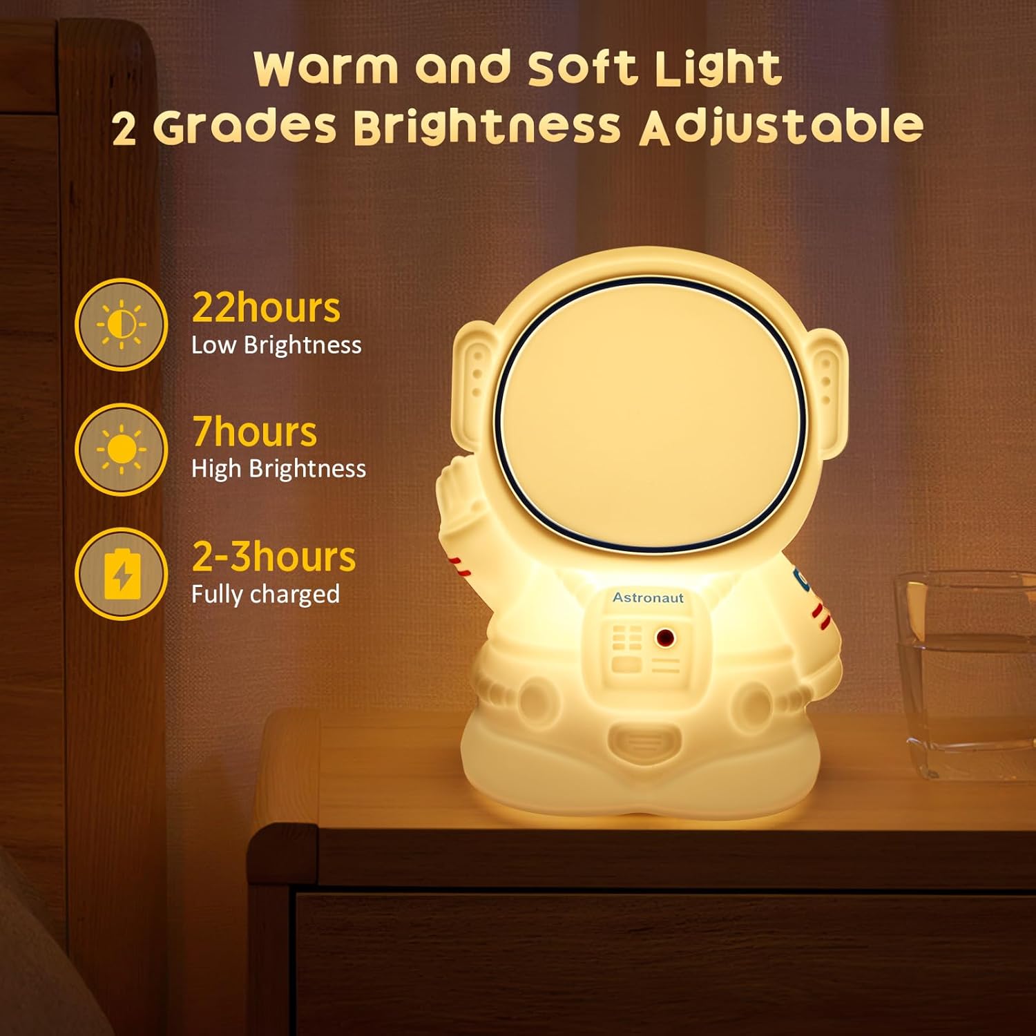 Silicone Astronaut – Soft, Spacey & Lamp; Super Cute!