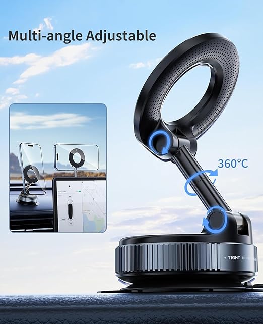 360° Magnetic Phones Holder, Magnetic Car Phone Mount