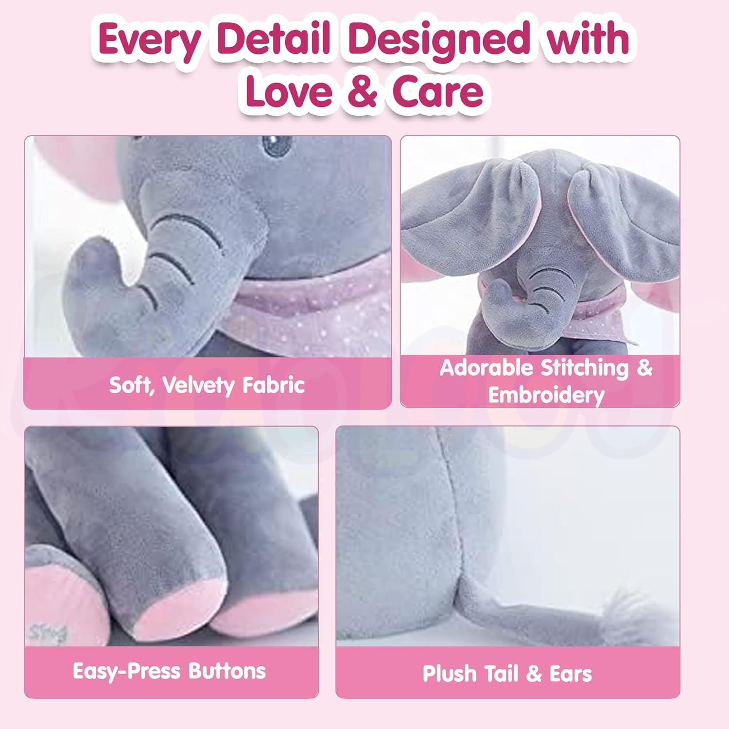 A Peek-a-Boo Elephant – Play, Laugh