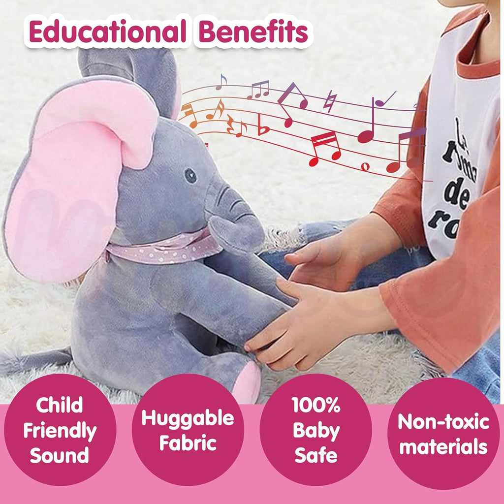 A Peek-a-Boo Elephant – Play, Laugh