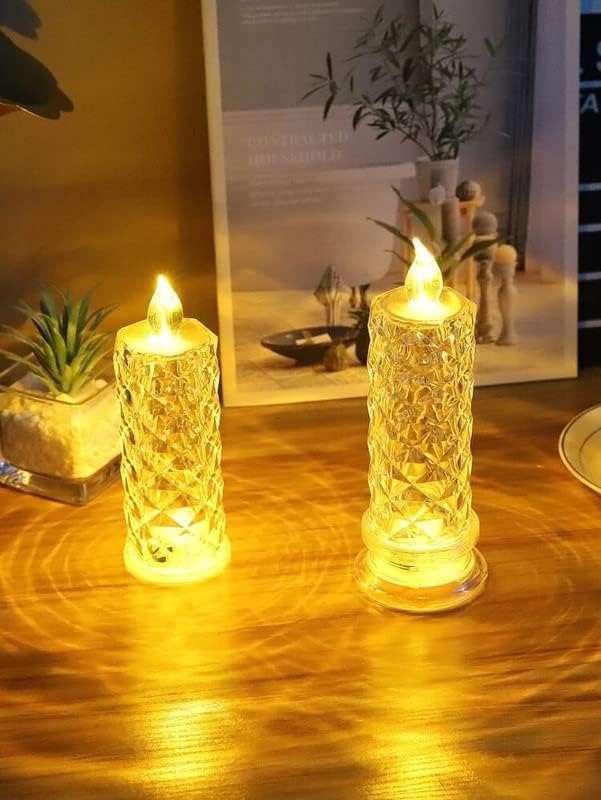 Crystal LED Candle Lamp