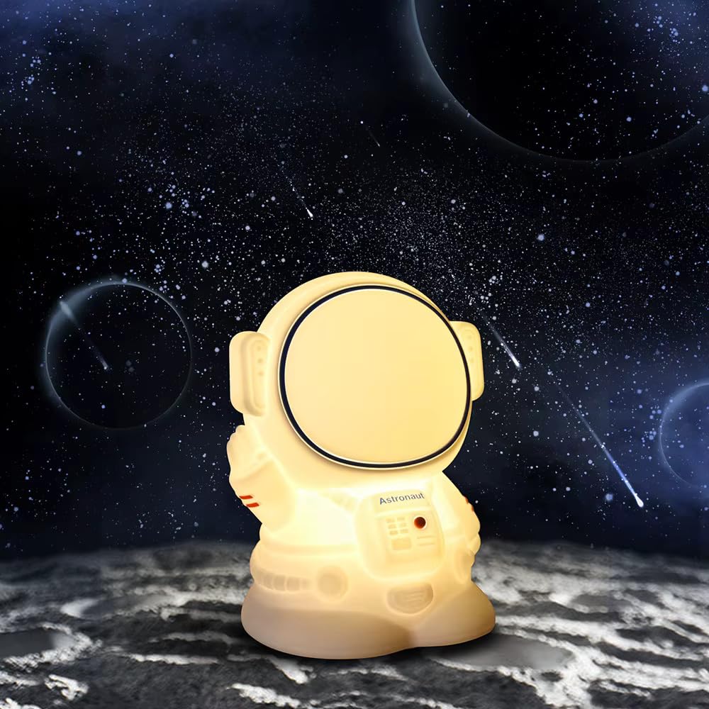 Silicone Astronaut – Soft, Spacey & Lamp; Super Cute!
